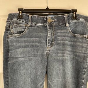 Democracy Light Wash Blue Women's Jeans. Size 14w